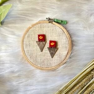 BANDHANI DOUBLE-TIER DANGLER