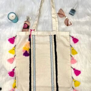 TASSEL POP TOTE BAG