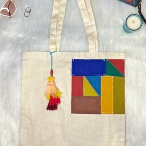 STITCH-A-PATCH TOTE BAG