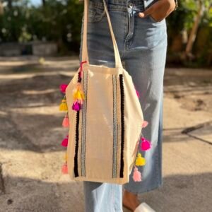 TASSEL POP TOTE BAG