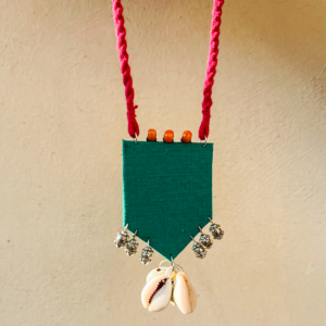 RAW SHELL DROP NECKLACE