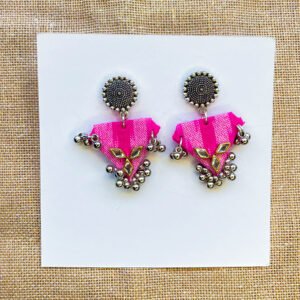 IKKAT PINK BLOOM DROPS